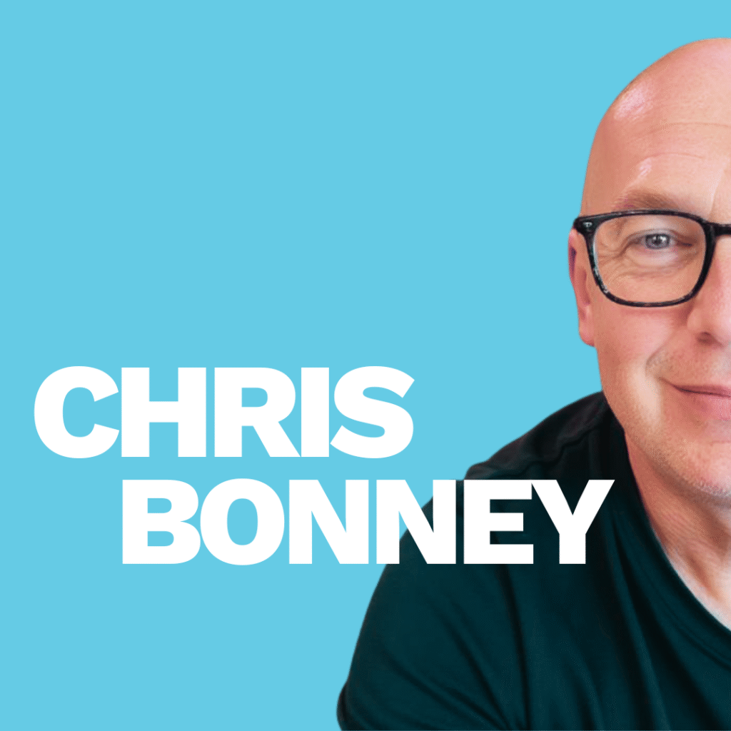 The author of Selling Unique, Chris Bonney